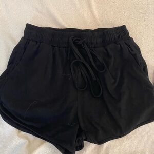 Women's Black Casual Shorts